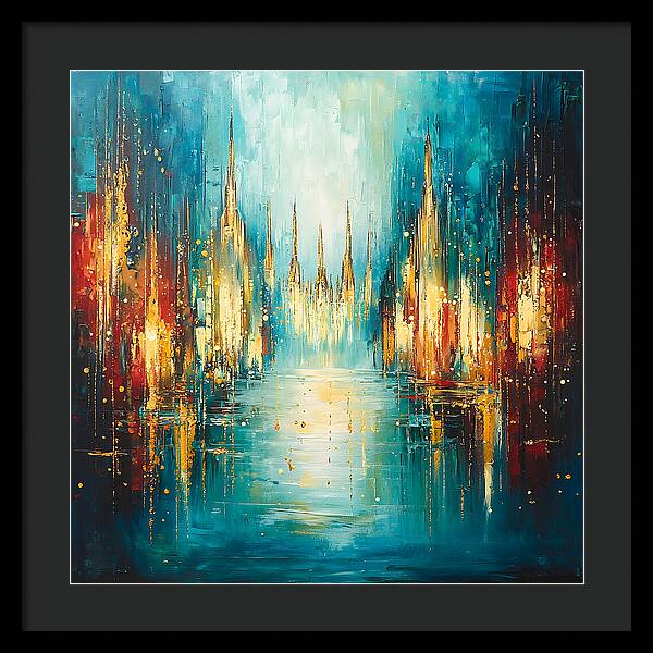 Veil of Light - Framed Print