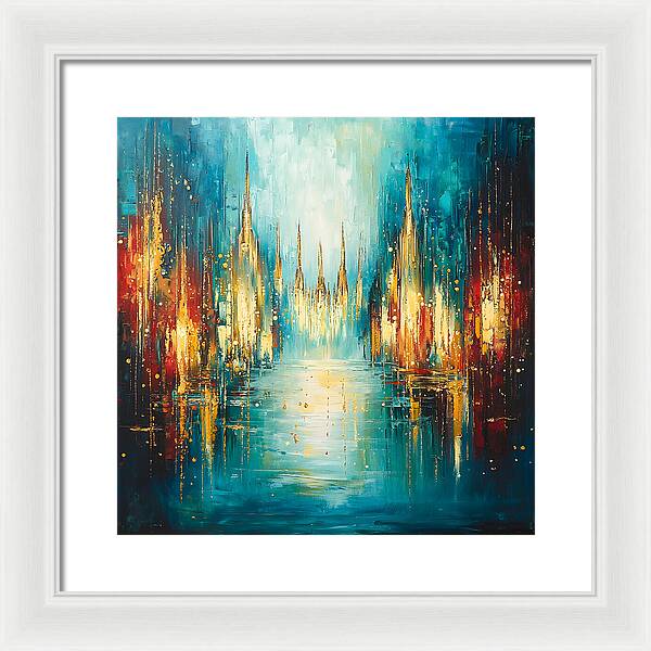 Veil of Light - Framed Print