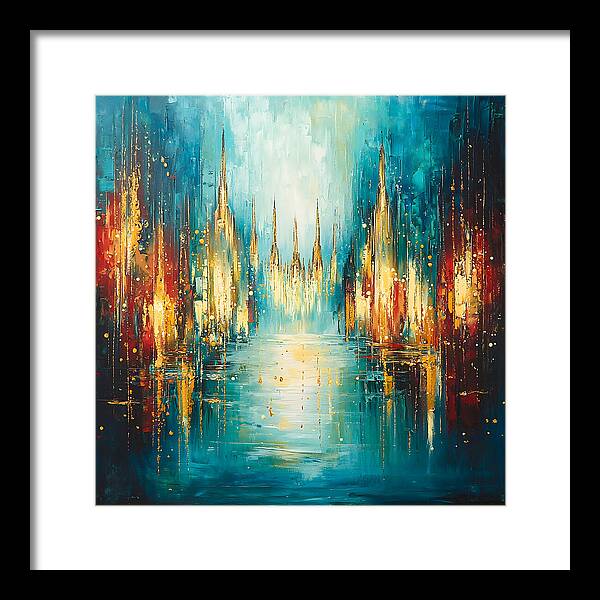 Veil of Light - Framed Print
