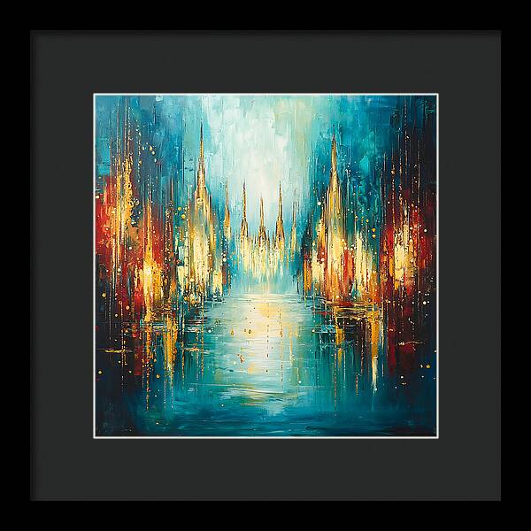 Veil of Light - Framed Print