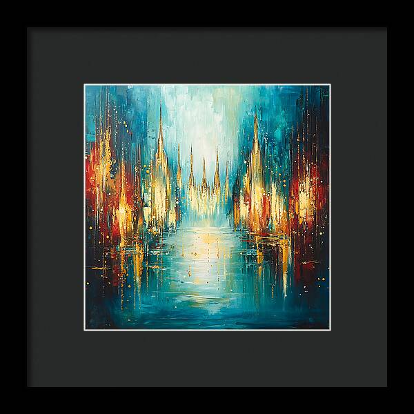 Veil of Light - Framed Print
