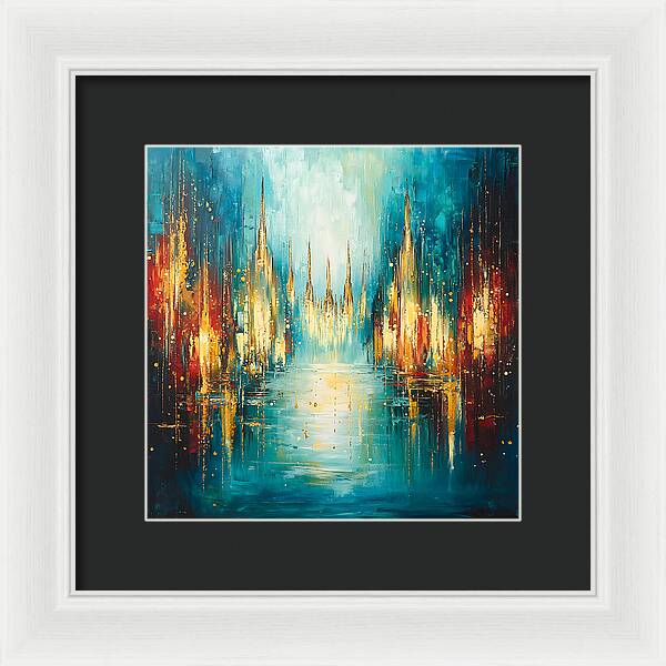 Veil of Light - Framed Print