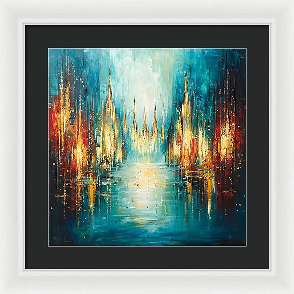 Veil of Light - Framed Print