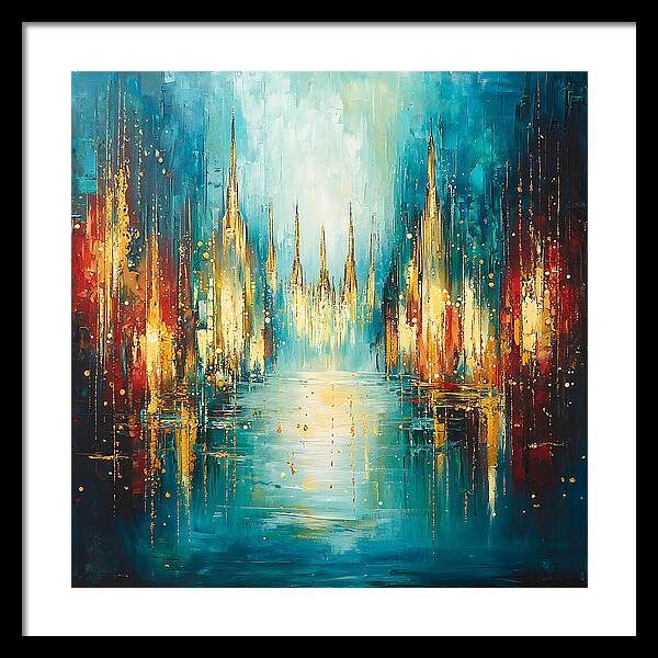 Veil of Light - Framed Print