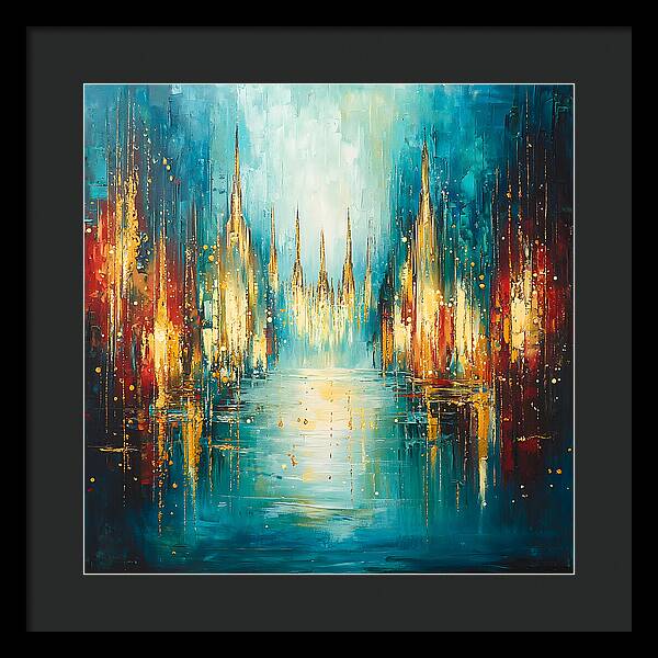 Veil of Light - Framed Print