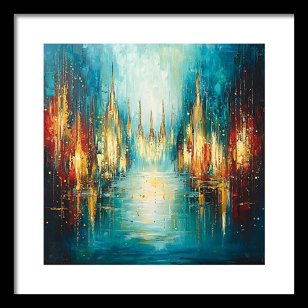 Veil of Light - Framed Print