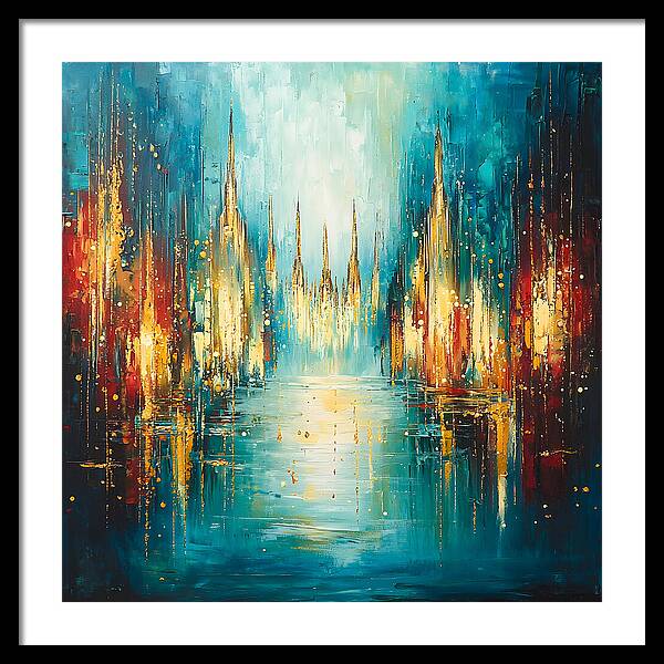 Veil of Light - Framed Print