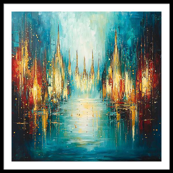 Veil of Light - Framed Print