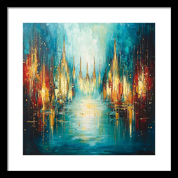 Veil of Light - Framed Print