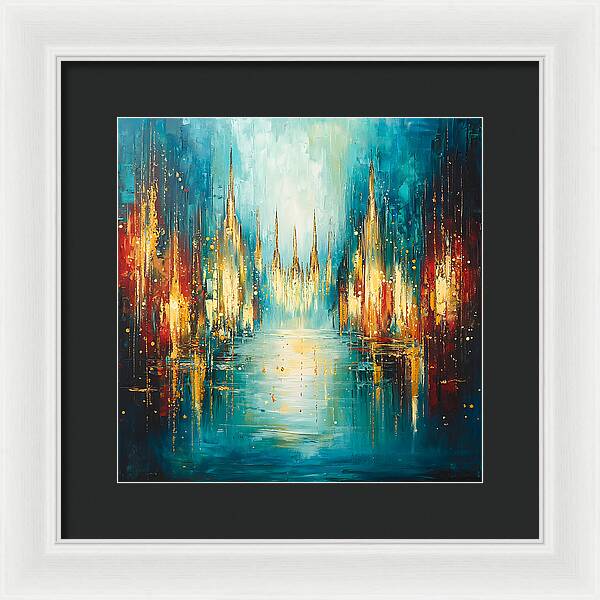 Veil of Light - Framed Print