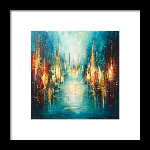 Veil of Light - Framed Print