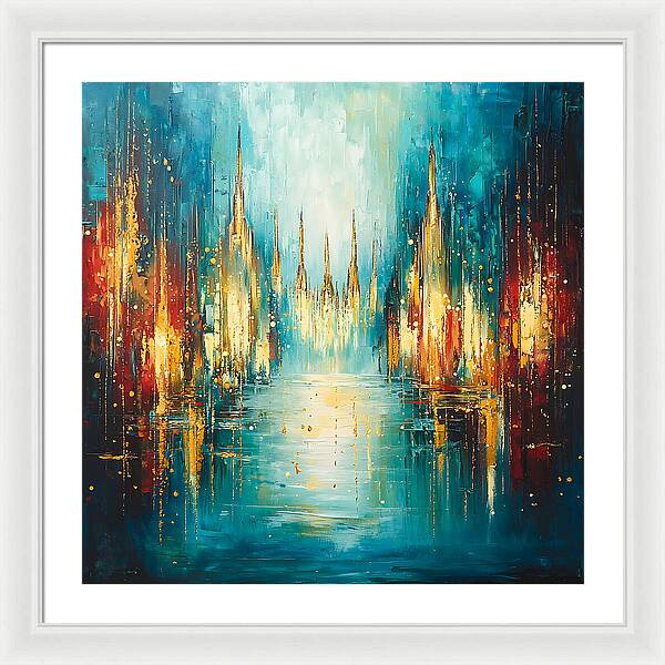 Veil of Light - Framed Print