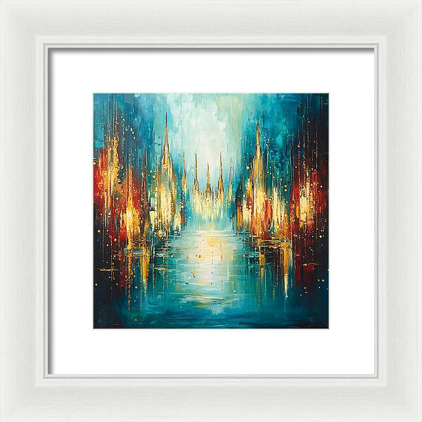 Veil of Light - Framed Print