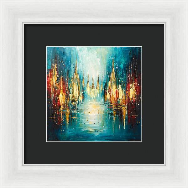 Veil of Light - Framed Print