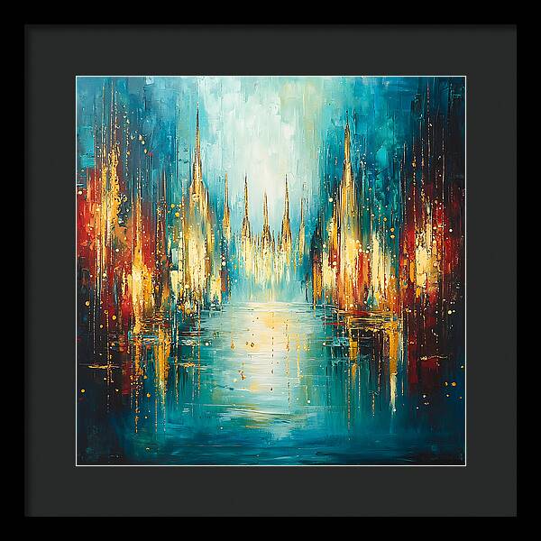 Veil of Light - Framed Print