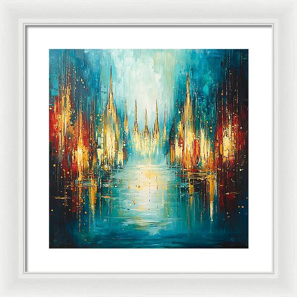 Veil of Light - Framed Print