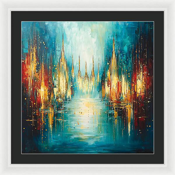 Veil of Light - Framed Print