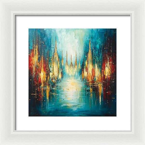 Veil of Light - Framed Print