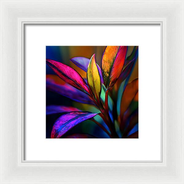 Vivid Veil - Framed Print