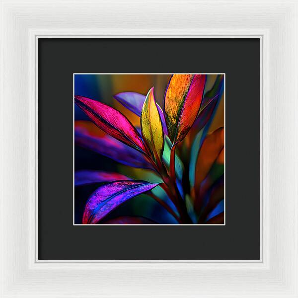 Vivid Veil - Framed Print