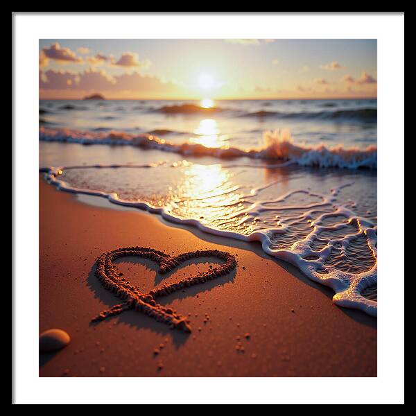 Waves of Emotion - Framed Print