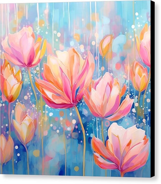 Whispering Petals - Canvas Print