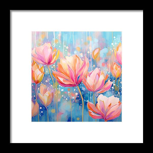 Whispering Petals - Framed Print