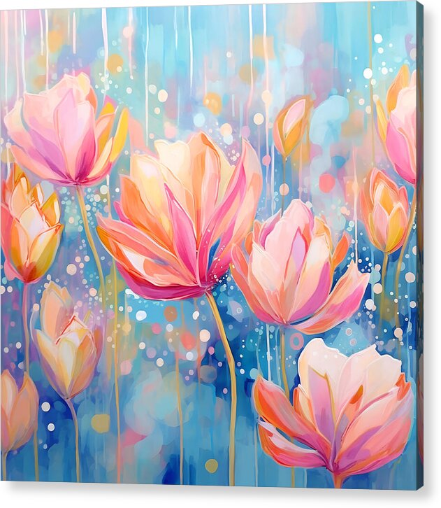 Whispering Petals - Acrylic Print