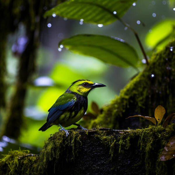 Whispers of Rain - Art Print