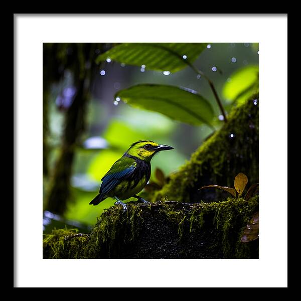 Whispers of Rain - Framed Print