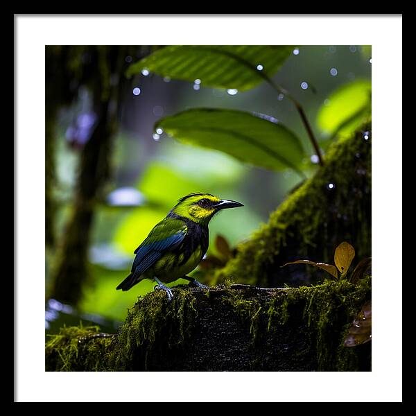 Whispers of Rain - Framed Print