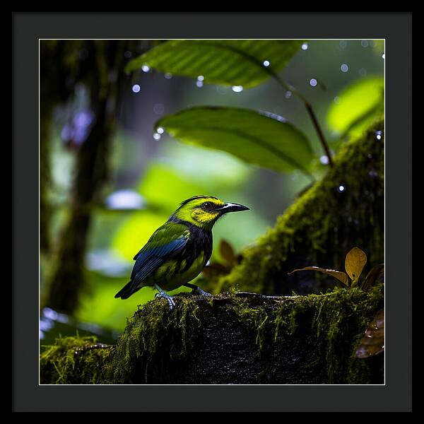 Whispers of Rain - Framed Print