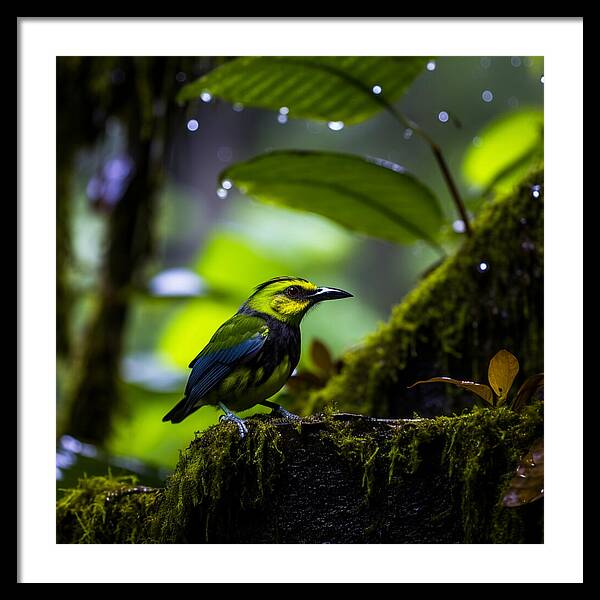 Whispers of Rain - Framed Print