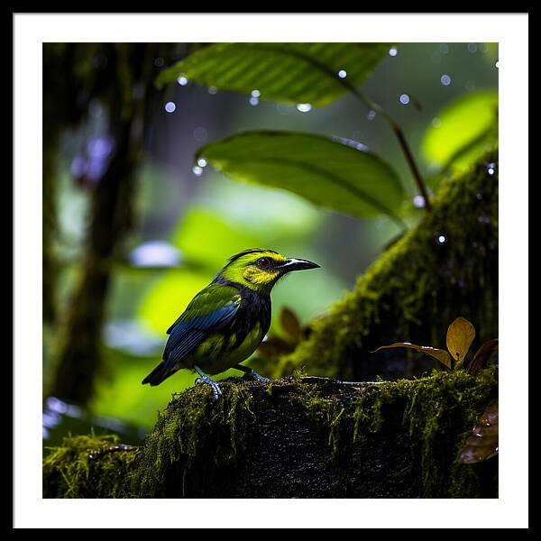 Whispers of Rain - Framed Print