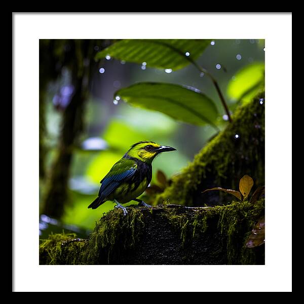 Whispers of Rain - Framed Print