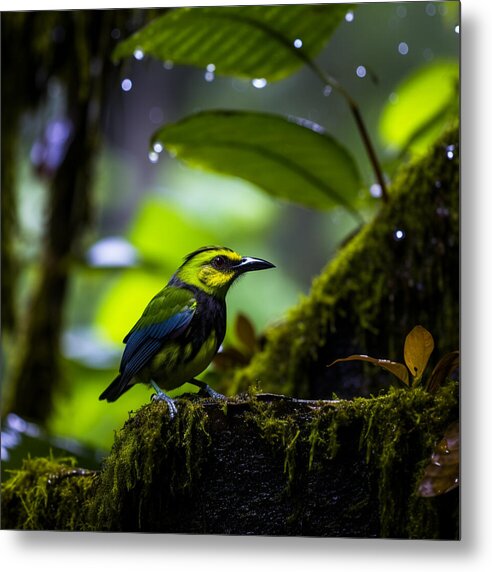 Whispers of Rain - Metal Print