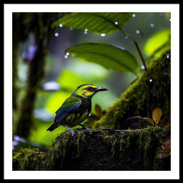 Whispers of Rain - Framed Print