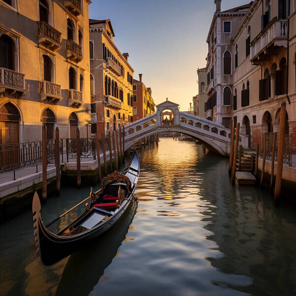 Whispers of the Waterways - Art Print