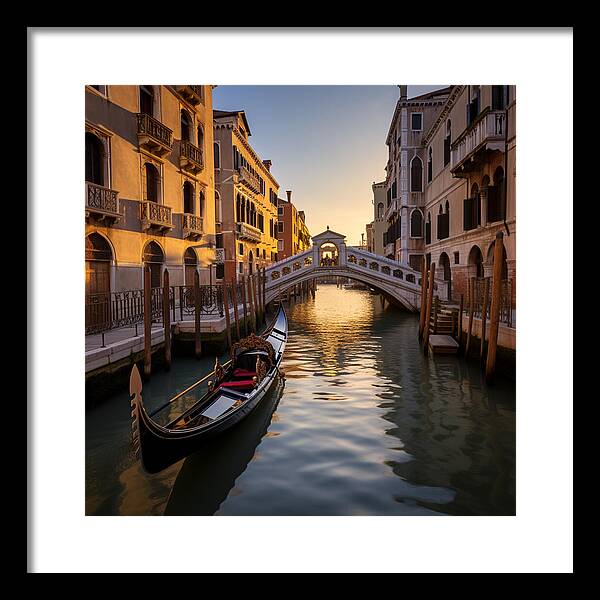 Whispers of the Waterways - Framed Print