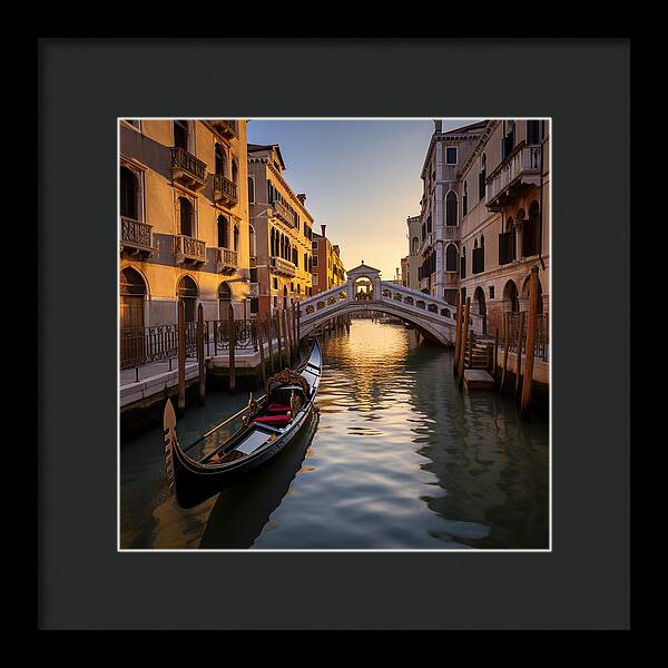Whispers of the Waterways - Framed Print