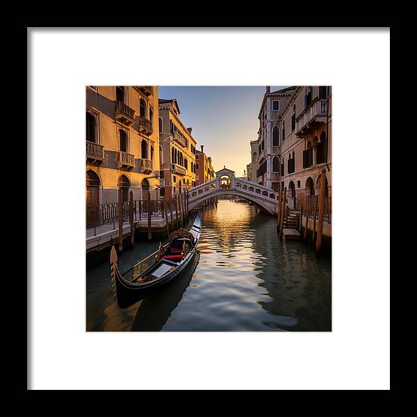 Whispers of the Waterways - Framed Print