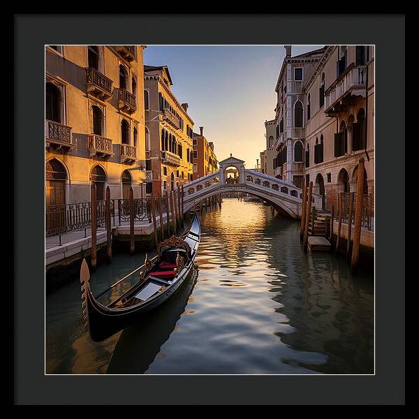 Whispers of the Waterways - Framed Print