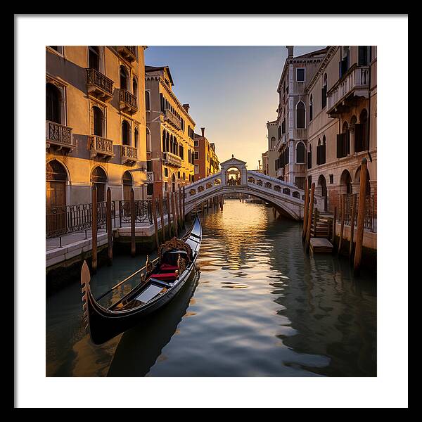 Whispers of the Waterways - Framed Print