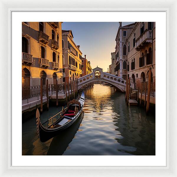 Whispers of the Waterways - Framed Print