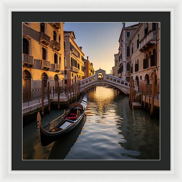Whispers of the Waterways - Framed Print