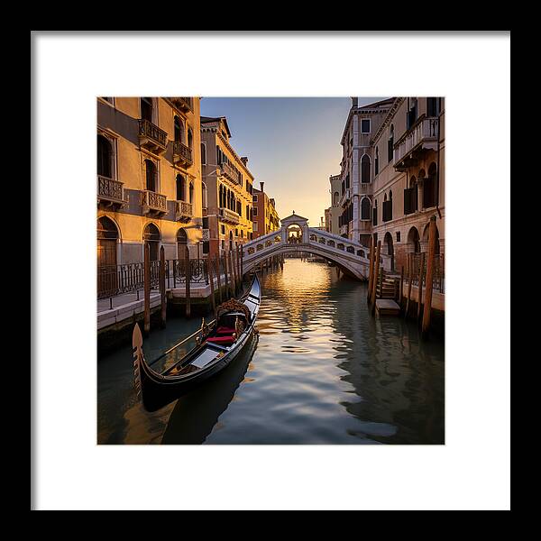Whispers of the Waterways - Framed Print
