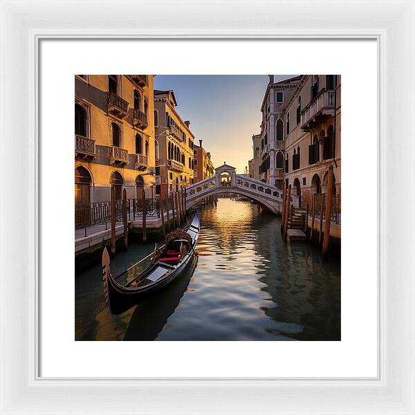 Whispers of the Waterways - Framed Print
