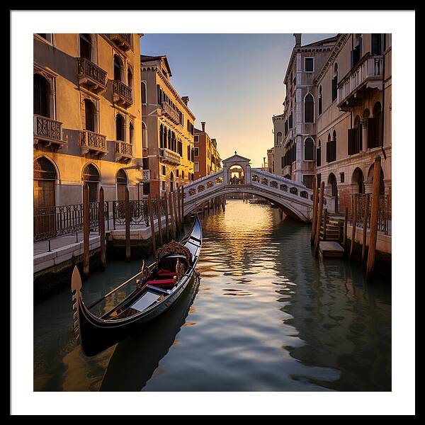 Whispers of the Waterways - Framed Print