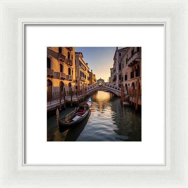Whispers of the Waterways - Framed Print