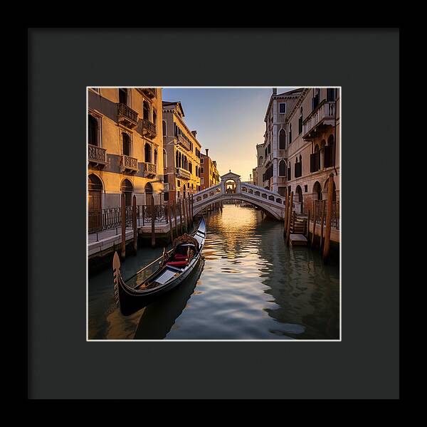 Whispers of the Waterways - Framed Print